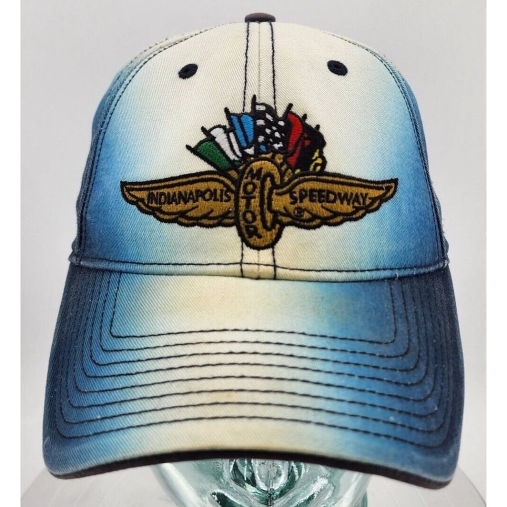 Indianapolis Motor Speedway Racing Hat‎ Blue / White OSFM Brickyard Authentic
